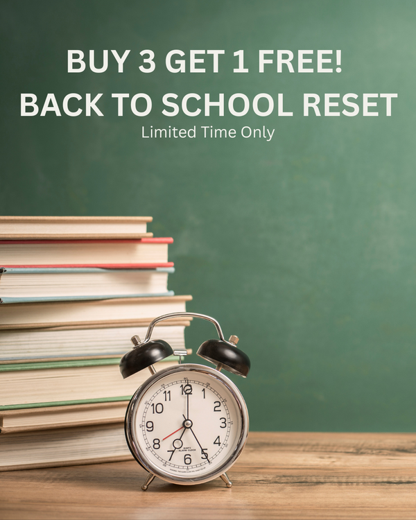 BACK TO SCHOOL SALE Buy 3 get 1 FREE - 60 minutes