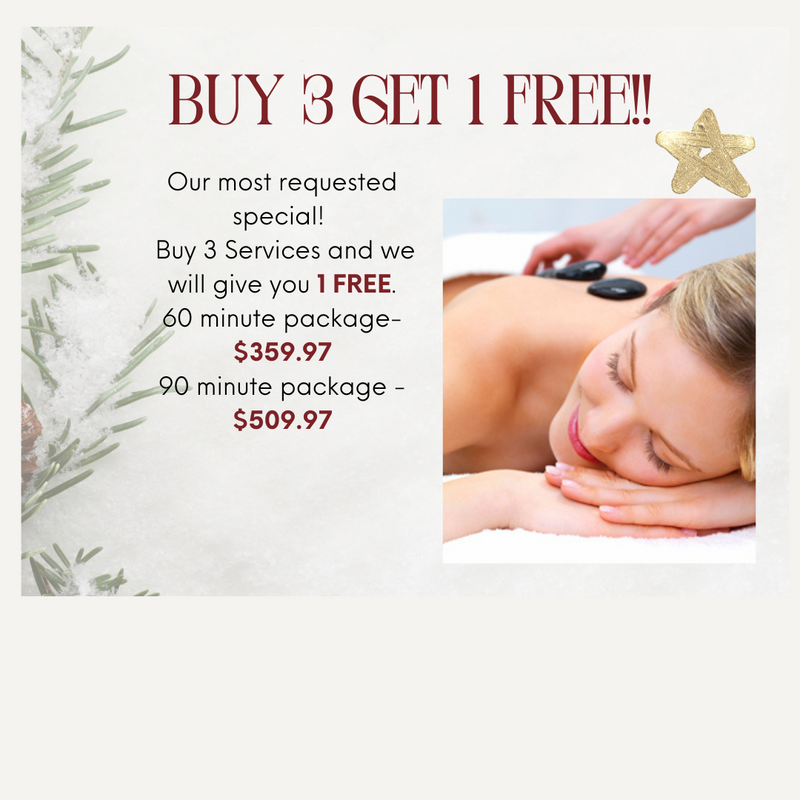 Buy 3 get 1 FREE - 90 minute